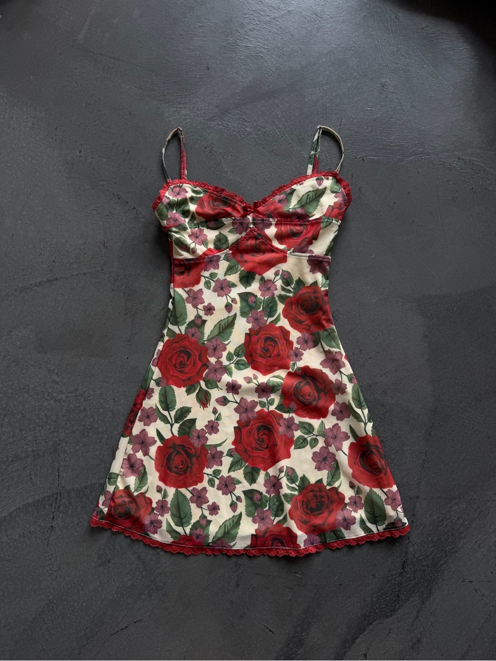Jagger & Stone Red Rose Dress